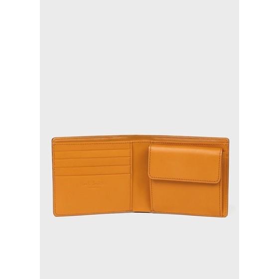 ポールスミス 財布 折財布 Pc蝋引きコードバン 二つ折り ブラウン Paul Smith T006n 390 Paris Lounge 通販 Yahoo ショッピング