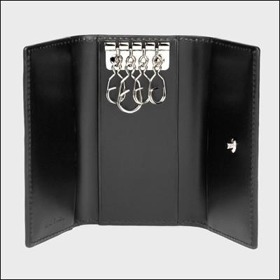 メール便送料無料 ポールスミス シティエンボス キーケース ダークブラウン Paul Smith ラッピング無料 在庫限りッ アウトレット Www Mysmileteethwhitening Com