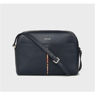 ポールスミス ショルダーバッグ インセットクロスオーバーストライプ ミニショルダー ネイビー Paul Smith ラッピング無料 W330 190 Paris Lounge 通販 Yahoo ショッピング