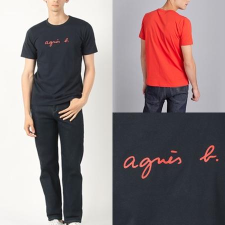【送料無料】【ラッピング無料】アニエスベー agnes b Tシャツ ロゴTシャツ 日本製 綿100%｜paris-lounge｜10