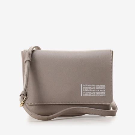 サマンサタバサ メンズファッション Paris Colors グレー ショルダーバッグ トイチェーン付きショルダーバッグ グレー Chouette