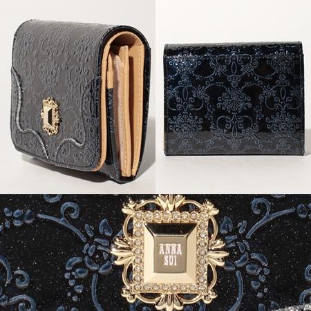 ANNA SUI アナスイ ANNASUI 折財布 ルーミー 二つ折り財布 ANNA SUI アナスイ ANNASUI 折財布 ルーミー 二つ折り財布