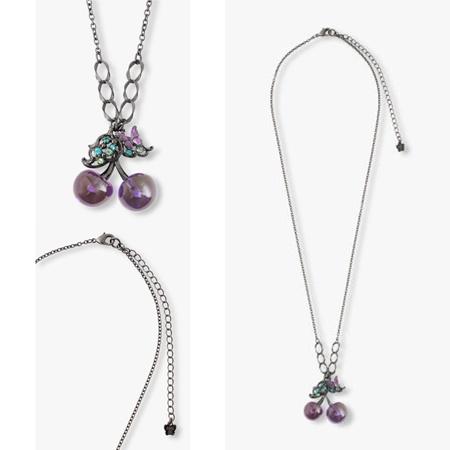 アナスイ ANNASUI ネックレス チェリーモチーフ : Paris Lounge アナスイ ANNASUI ネックレス チェリーモチーフ : Paris Lounge