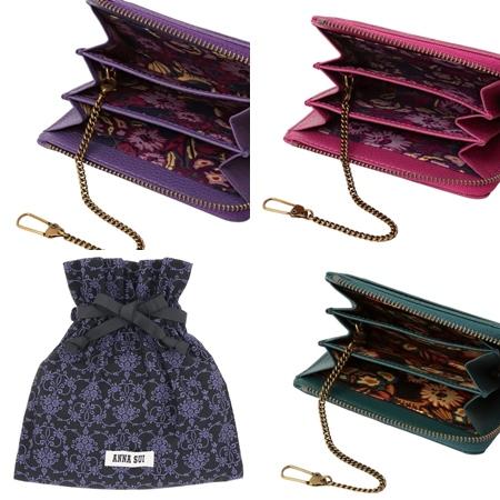 ANNA SUI アナスイ ANNASUI パスケース カードケース コイン ANNA SUI アナスイ ANNASUI パスケース カードケース コイン