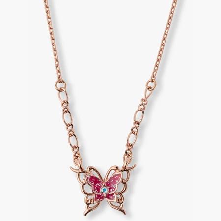【送料無料】【ラッピング無料】アナスイ ANNASUI ネックレス イヤーカフ 誕生石カラー 7月 ルビー 2点セット_1