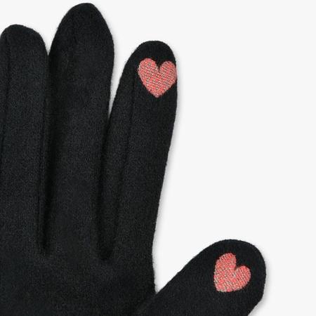 ANNA SUI（アナスイ） 手袋 グローブ バタフライ刺繍 スマホ対応 毛100