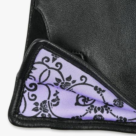 ANNA SUI（アナスイ） 手袋 グローブ シルバーロゴプリント スマホ対応