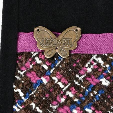 ANNA SUI（アナスイ） 手袋 グローブ バタフライメタル カラーミックス