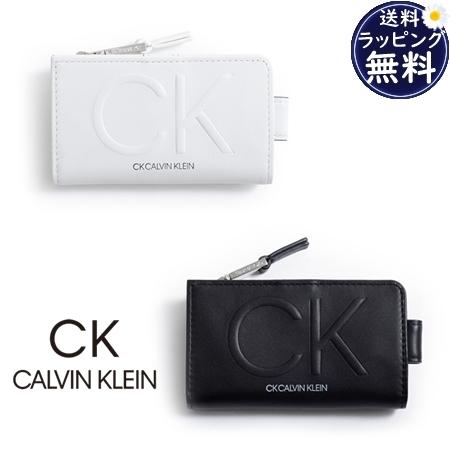 カルバンクライン CalvinKlein キーケース ロゴス 小銭 カードケース兼用キーケース｜paris-lounge
