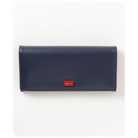 アニエスベー 長財布 ネイビー agnes b. VOYAGE ラッピング無料 : lw06 