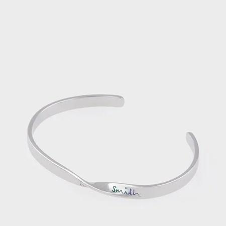 ポールスミス バングル ブレスレット ロゴツイストバングル ホワイト Paul Smith Ps4064 Paris Lounge 通販 Yahoo ショッピング