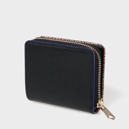 ポールスミス Paul Smith 折財布 マルチストライプエッジ ラウンド 