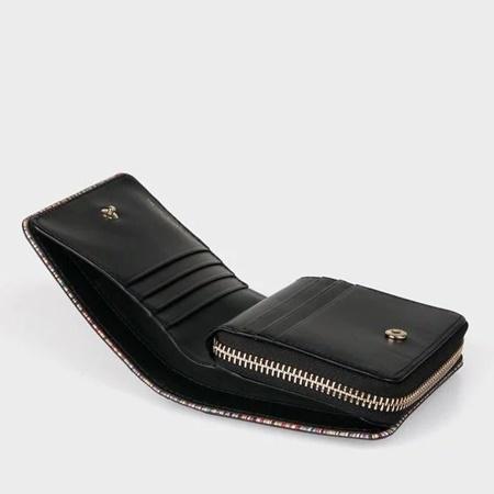 ポールスミス Paul Smith 折財布 マルチストライプエッジ ラウンド 