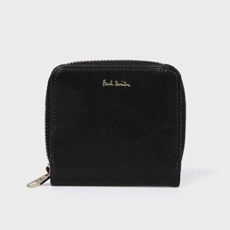 134④ 新品 ポールスミス ベジタン ラウンドジップ ミニ財布 二つ折り財布 Paul Smith - 新品✨ポールスミス✨Paul Smith✨ベジタン✨ラウンド