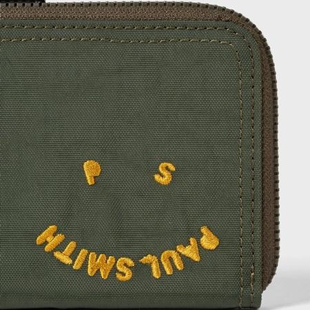 Paul Smith ポールスミス 折財布 PSハッピーフェイス 2つ折り財布 