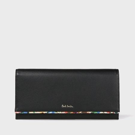 Paul Smith（ポール・スミス） 長財布 マーガレットプリントトリム
