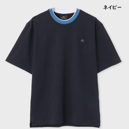 【送料無料】【ラッピング無料】ポールスミス Paul Smith Tシャツ レイヤードネック 半袖カットソー オーガニック 綿100%｜paris-lounge｜09