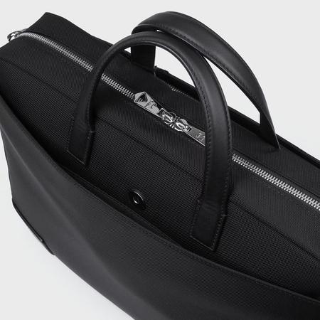 【送料無料】【ラッピング無料】ポールスミス Paul Smith ビジネスバッグ シャドーストライプ 2WAY ブリーフケース 軽量 ブラックの画像