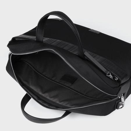 【送料無料】【ラッピング無料】ポールスミス Paul Smith ビジネスバッグ シャドーストライプ 2WAY ブリーフケース 軽量 ブラックの画像