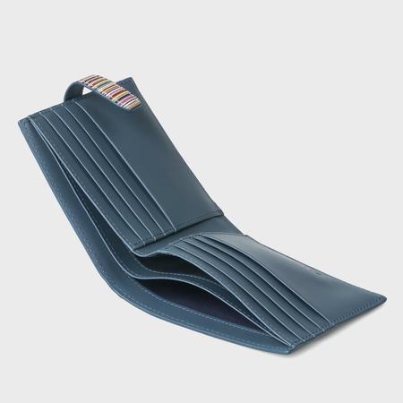 【送料無料】【ラッピング無料】ポールスミス Paul Smith 折財布 シグネチャーストライプタブ 札入れの画像