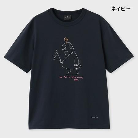 ポールスミス Paul Smith Tシャツ Drawn by Paul Gentleman Bird 綿100%  ブランド 正規品 新品 ギフト プレゼント 人気 おすすめ 誕生日 記念日 クリスマス 送料無料 ラッピング無料 Paul Smith（ポール・スミス） 【送料無料】【ラッピング無料】ポール