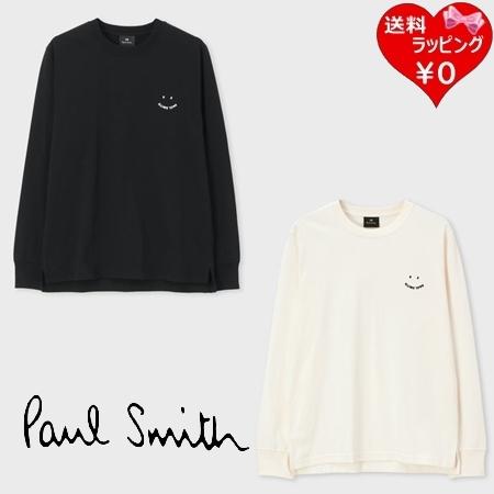 ポールスミス Paul Smith Tシャツ ロンT Happy 長袖カットソー 綿100