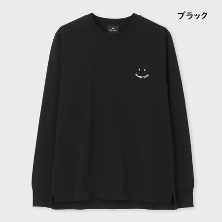 ポールスミス Paul Smith Tシャツ ロンT Happy 長袖カットソー 綿100