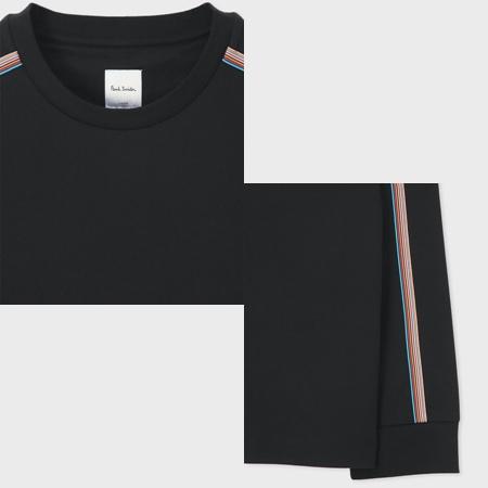 ポールスミス Paul Smith Tシャツ ロンT シグネチャーストライプテープ