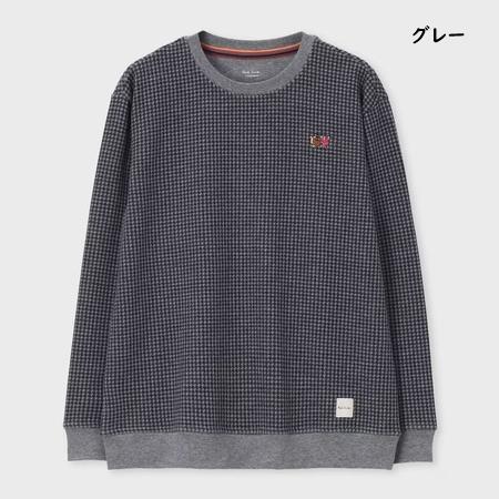 ポールスミス Paul Smith Tシャツ ロンT ハウンドトゥースジャカード