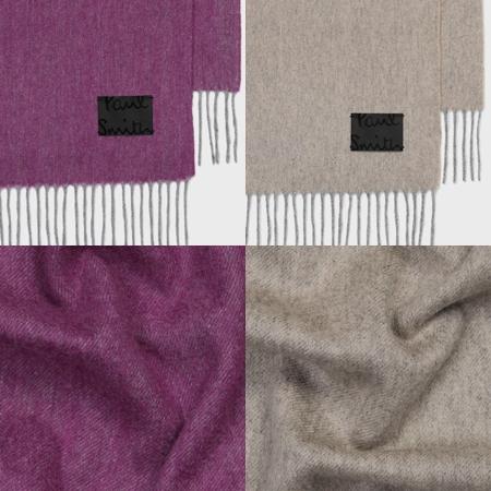Paul Smith（ポール・スミス） マフラー Cropped Logo カシミヤ