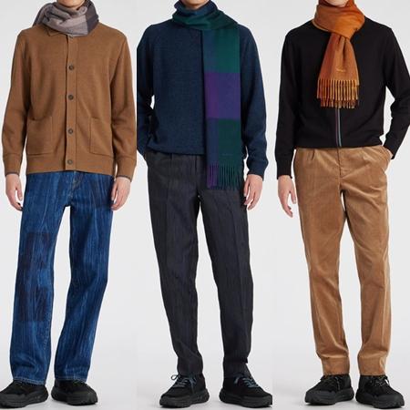 Paul Smith（ポール・スミス） マフラー ブロックチェック カシミヤ