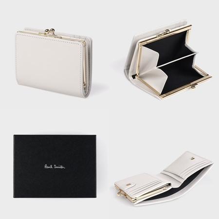 375 新品 Paul Smith ポールスミス ウィメン がま口2つ折り財布 375 新品 Paul Smith ポールスミス ウィメン がま口2つ折り財布