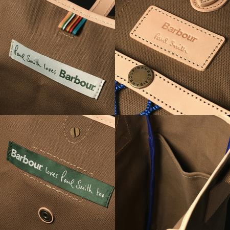 Paul Smith（ポール・スミス） トートバッグ Paul Smith Loves Barbour