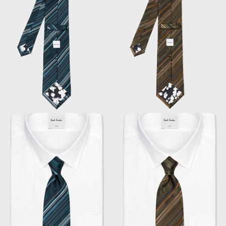 Paul Smith（ポール・スミス） ネクタイ クラシック レジメンタル タイ