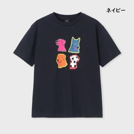 Paul Smith XXL 黒×ピンクDog 半袖カットソー Paul Smith（ポール