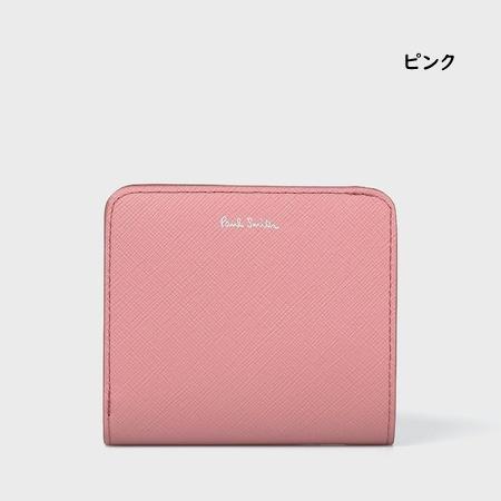 Paul Smith ポール・スミス スワールプラー 2つ折り財布【ピンク】 Paul Smith（ポール・スミス） 財布 折財布 スワールプラー 2つ折り