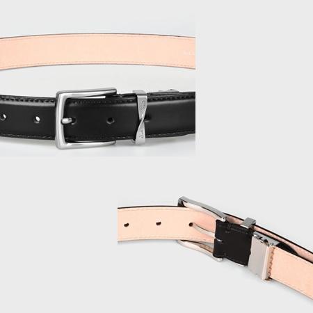 Paul Smith（ポール・スミス） ベルト ツイストループロゴ レザー