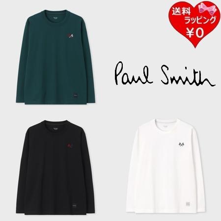 ポールスミス Paul Smith Tシャツ ロンT 長袖 Flag エンブロイダリー 