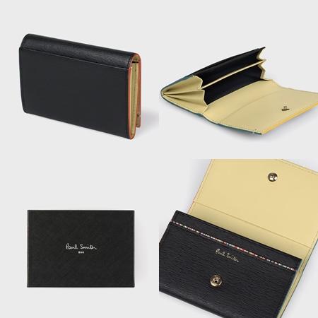 Paul Smith（ポール・スミス） 名刺入れ カードケース カラードエッジ