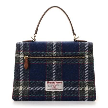 在庫限りッ アウトレット サマンサタバサ バッグ ハンドバッグ ヴェリカ J 大 ハリスツイードコレクション ダルブルー Samantha Thavasa 公式 Skylanceronline Com