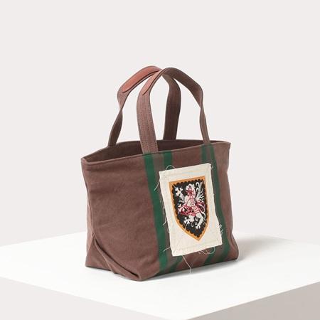 保障できる ヴィヴィアンウエストウッド トートバッグ ドラゴン S ブラウン Vivienne Westwood おすすめ Pemulihanlb3 Info