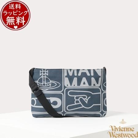 ヴィヴィアンウエストウッド Vivienne Westwood ショルダーバッグ タグ メンズサコッシュ ブルー Vwt Paris Lounge 通販 Yahoo ショッピング