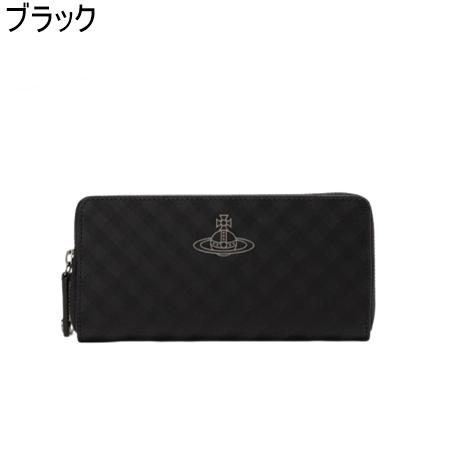 【送料無料】【ラッピング無料】ヴィヴィアン ウエストウッド Vivienne Westwood 財布 長財布 EMBOSSED ラウンドファスナー長財布の画像