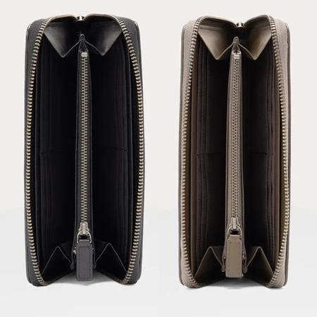 【送料無料】【ラッピング無料】ヴィヴィアン ウエストウッド Vivienne Westwood 財布 長財布 EMBOSSED ラウンドファスナー長財布の画像