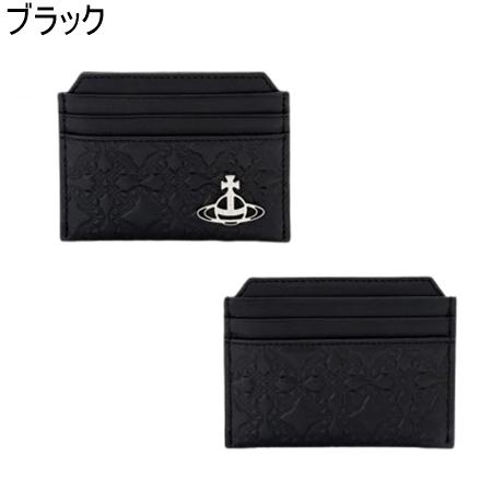 【送料無料】【ラッピング無料】ヴィヴィアン ウエストウッド Vivienne Westwood 名刺入れ EMBOSSED NAPPA カードケースの画像