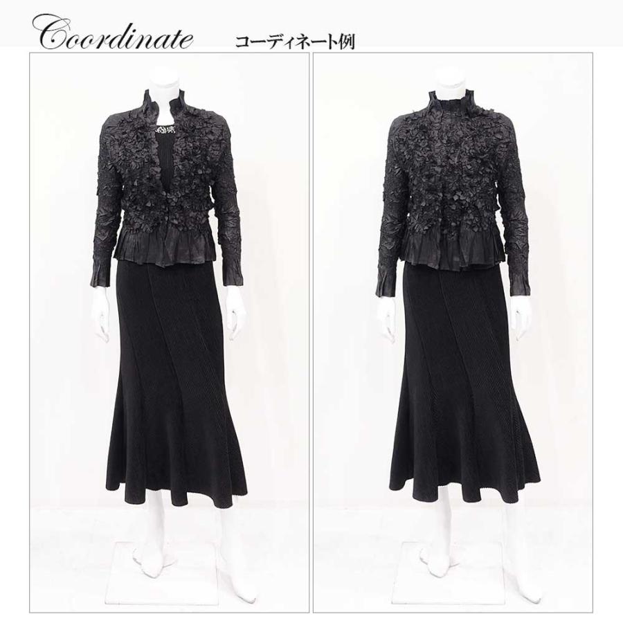 SPECCHIO（スペッチオ） ジャケット ボレロ プリーツ 華やか 上品