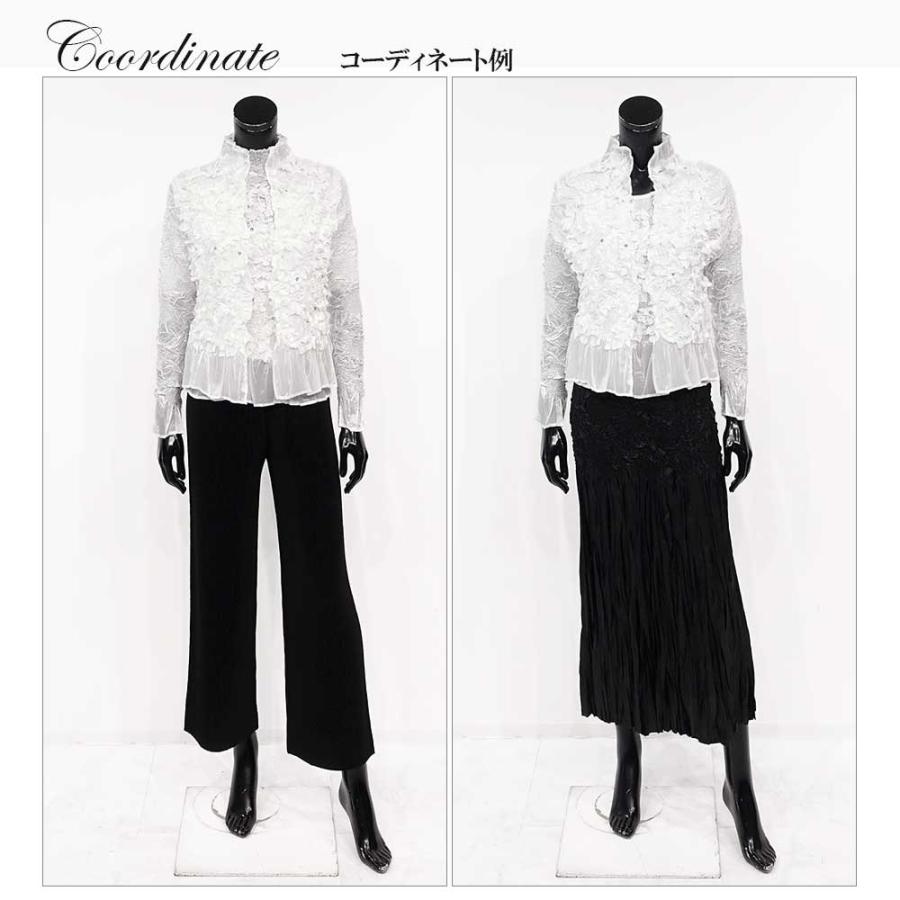 SPECCHIO（スペッチオ） ジャケット ボレロ プリーツ 華やか 上品