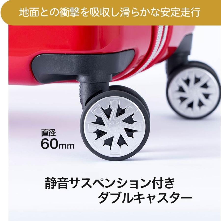 A.L.I スーツケース KABUKI カブキ 歌舞伎 KBK-1603-28W 4色 Lサイズ 8〜10泊 98L 日本製 キャリーケース キャリーバッグ 旅行 バッグ ビジネスの画像