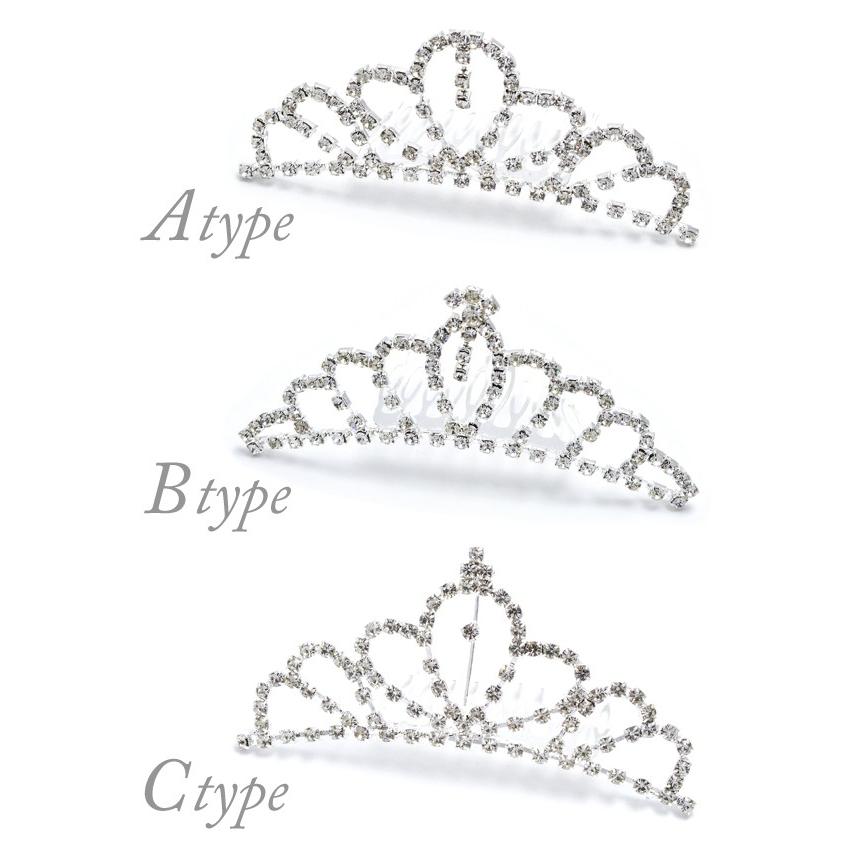 ティアラ コーム ラインストーン コーム付きティアラ 冠 キラキラ プリンセス お姫様 シルバー ヘッドアクセ 結婚式 コスプレ ハロウィン 仮装 Hyk0247 私の毎日アクセサリー Paris K S 通販 Yahoo ショッピング
