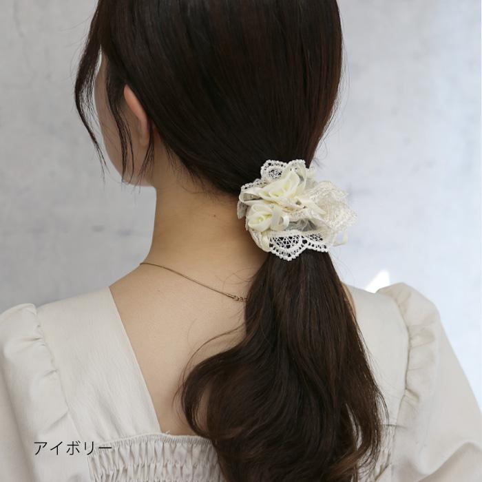 acca☆シュシュ・ヘアゴム　☆二個セット・バラ売り不可 シュシュ ベロア ラメ 2個セット ヘアゴム ヘアポニー – OSEWAYA